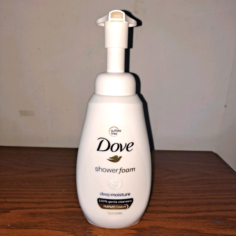 Dove deep moisture shower foam